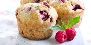 muffin aux framboises