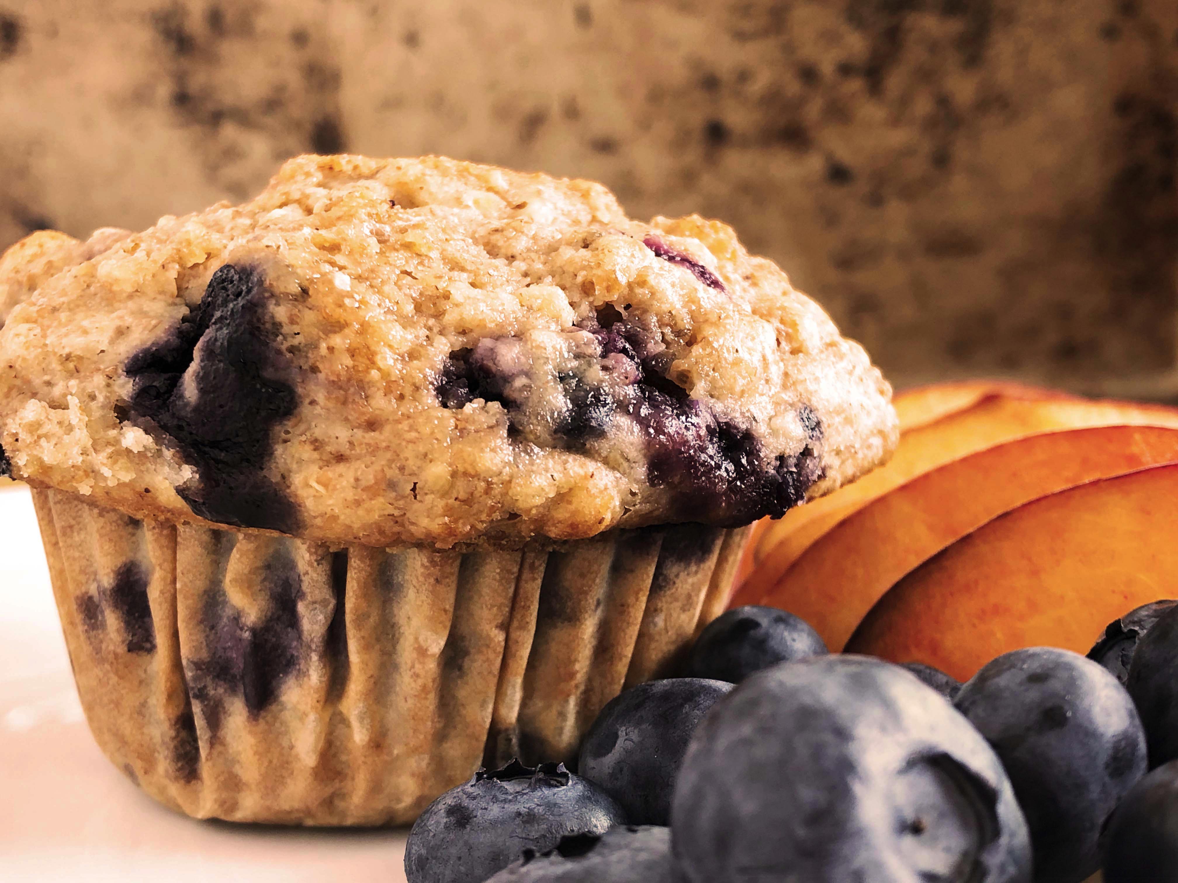 muffin aux bleuets